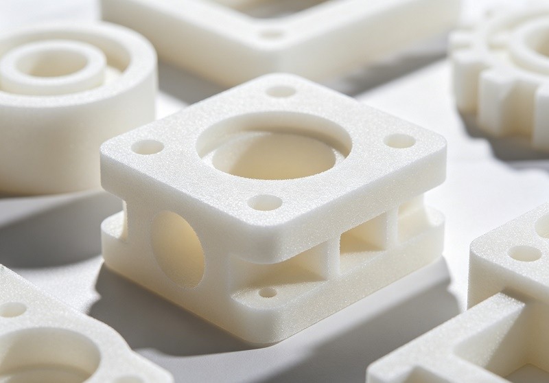 A chart comparing the average cost per kilogram of different 3D printing materials, from PLA and PETG to Nylon, PC, and metal powder.