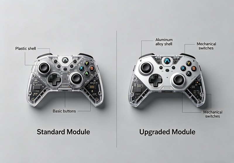 A close-up of a 3D printer's laser sintering a layer of nylon powder