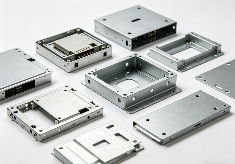 A high-powered laser cutting a complex pattern into a sheet of steel