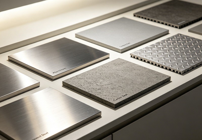 A modern skyscraper under construction with visible metal framework