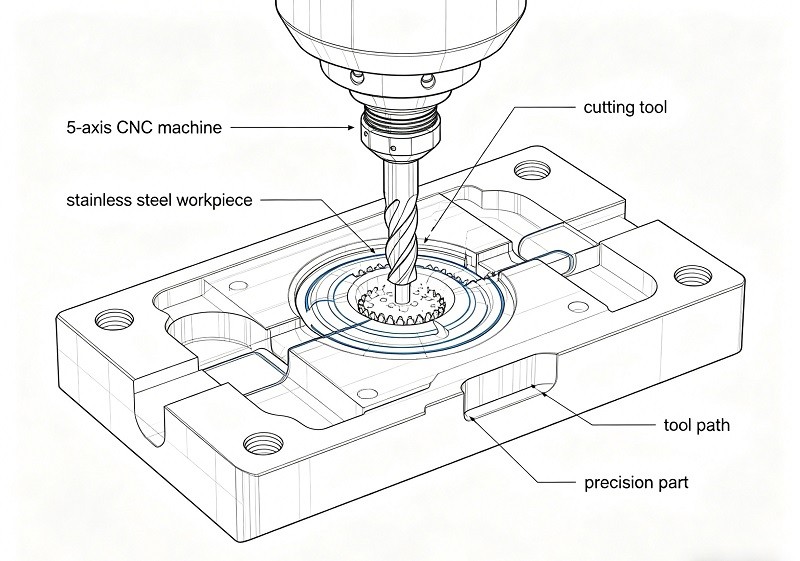 Alloying elements in stainless steel