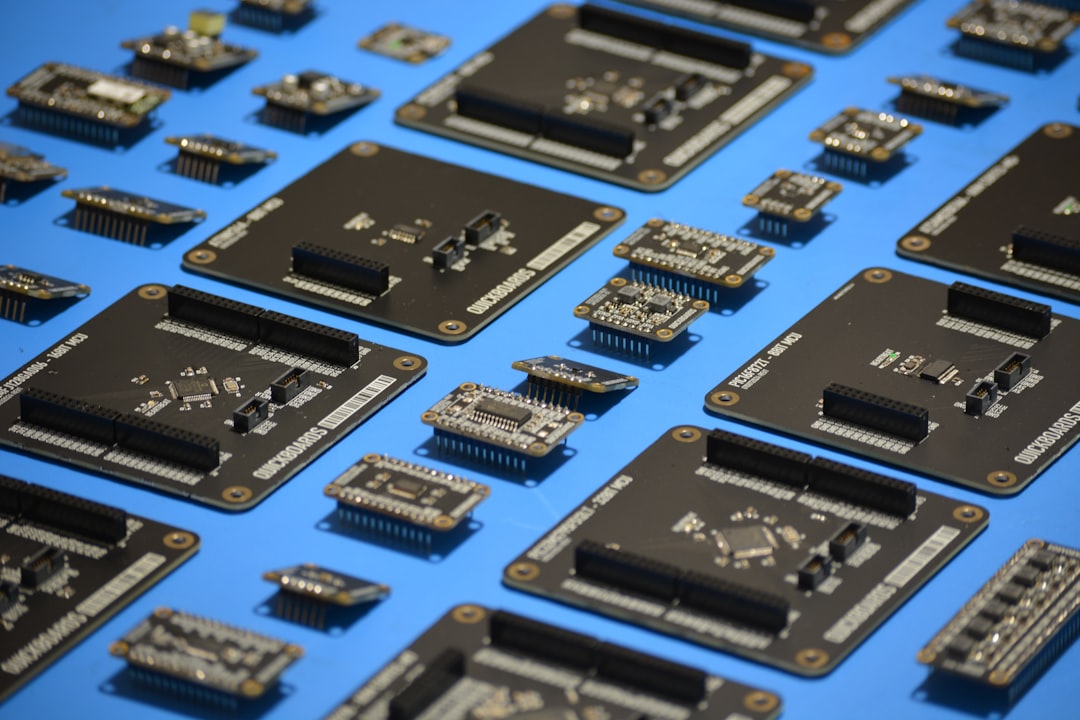 An assortment of custom metal stamped parts for the electronics industry