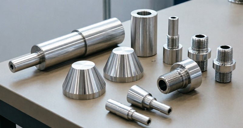 A modern multi-axis CNC turning center with live tooling