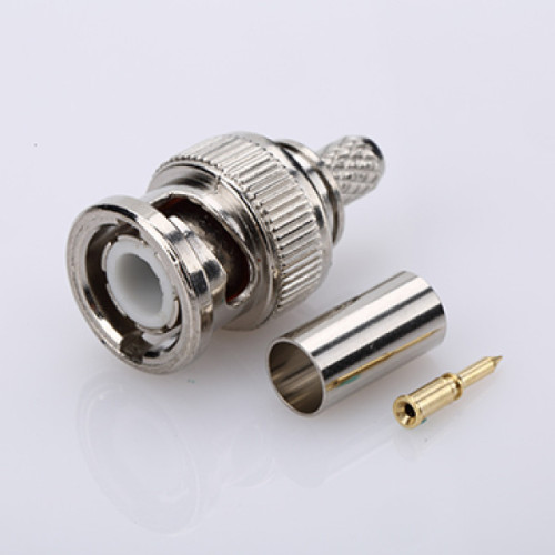 Wholesale CNC Turning Nickel Plated BNC Male Connector