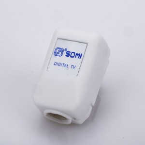 Injection Molded IEC Male Connector for 4C Coaxial Cable | Custom OEM & ODM Service