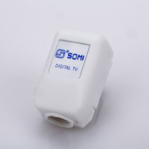 Injection Molded IEC Male Connector for 4C Coaxial Cable | Custom OEM & ODM Service