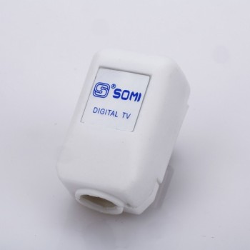 Injection Molded IEC Male Connector for 4C Coaxial Cable | Custom OEM & ODM Service
