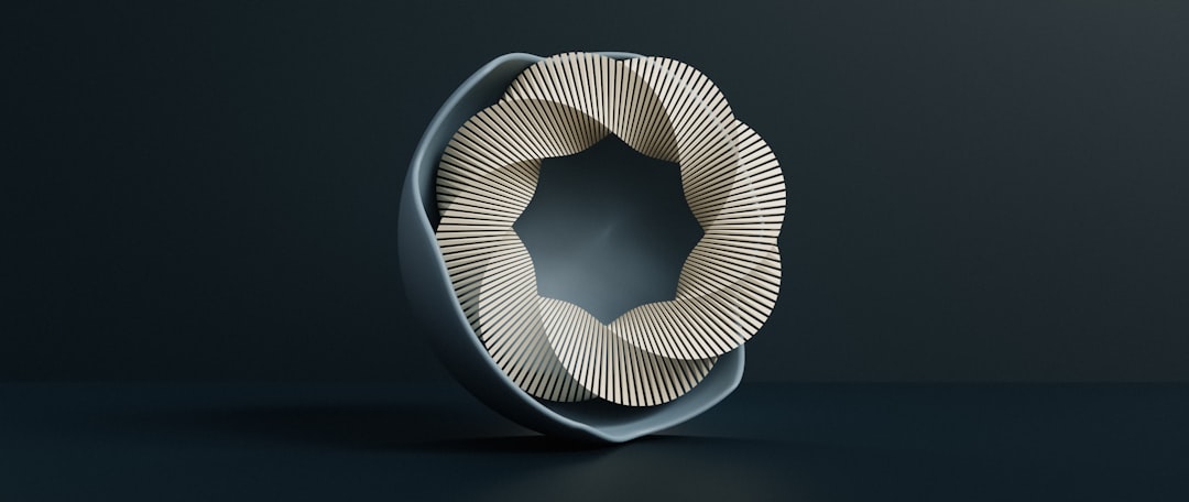 Image of a 3D printed mold insert with complex conformal cooling channels
