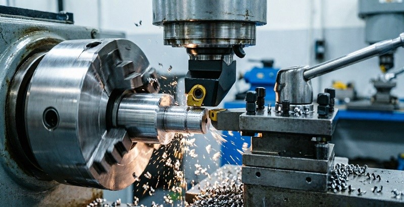 A comparison of a simple CNC turned shaft versus a highly complex aerospace component with intricate features