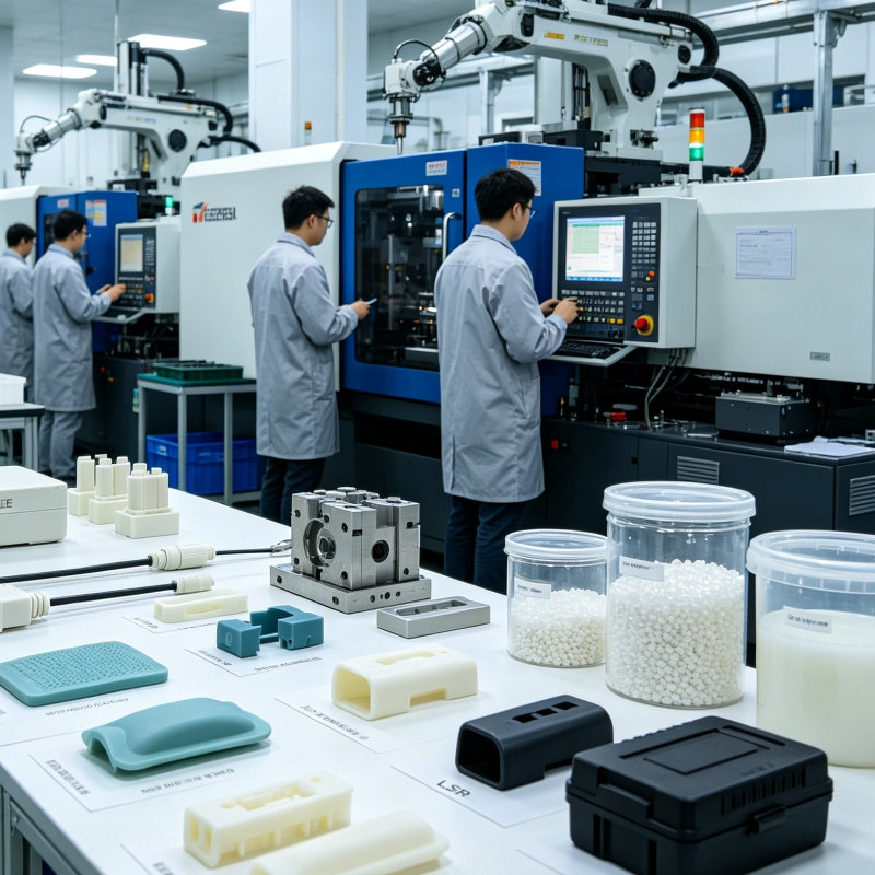 Injection Molding Parts by SOMI custom manufacturing