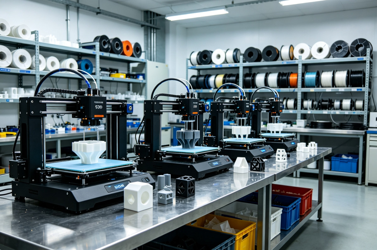 Professional 3D printing additive manufacturing service at SOMI Custom Parts