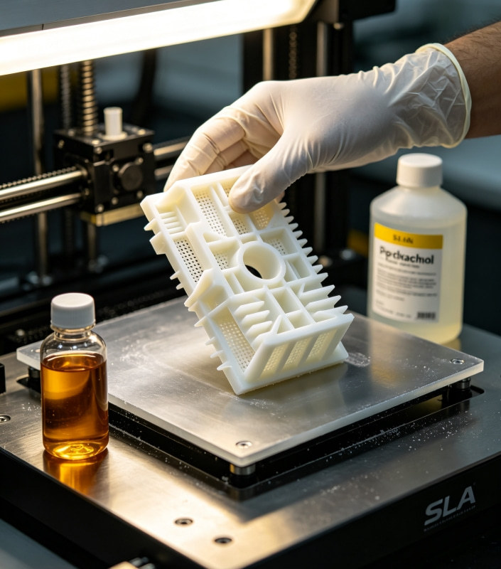 SLA Stereolithography 3D printing service