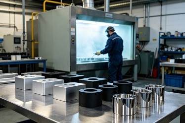 Professional surface finishing services at SOMI Custom Parts