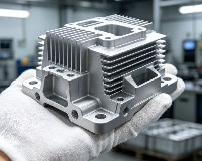 Aluminum die casting custom parts for automotive and industrial applications