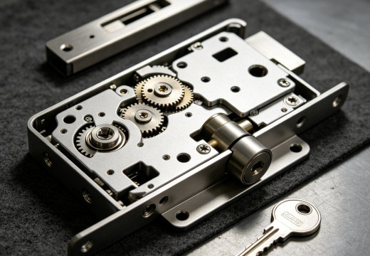 Custom zinc alloy die cast lock parts and decorative hardware components