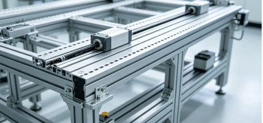 Custom industrial aluminum extrusion machinery profiles
