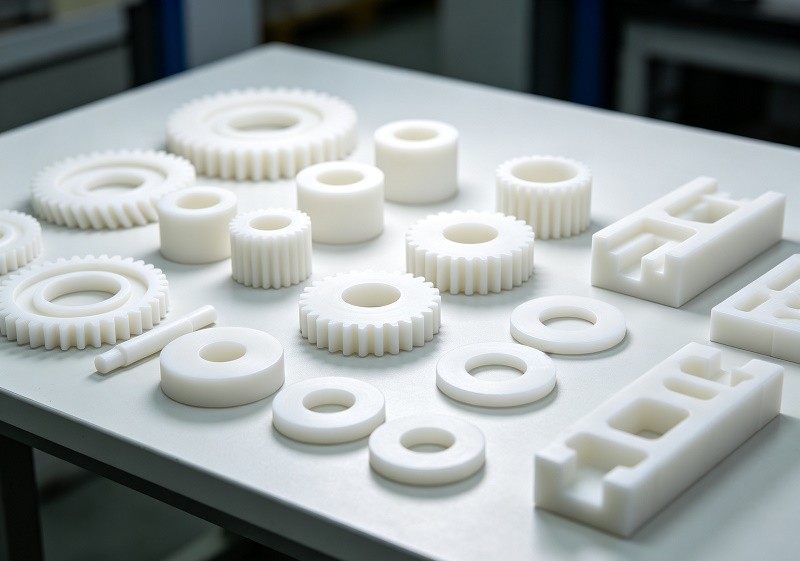 Precision CNC Machining of Engineering Plastics: POM, Nylon, PEEK, and PTFE