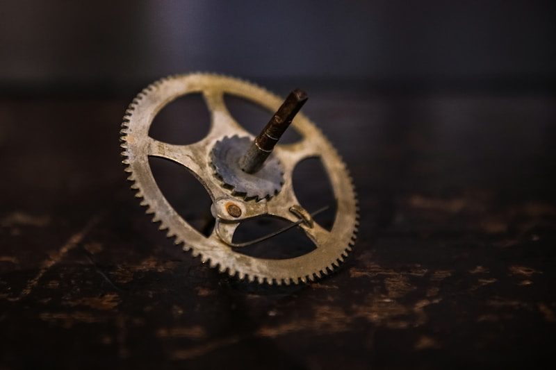 Machined steel shaft with keyway slot for torque transmission in power transmission systems