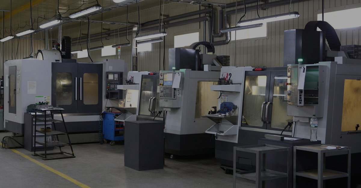 SOMI Custom Parts precision manufacturing workshop with CNC machines
