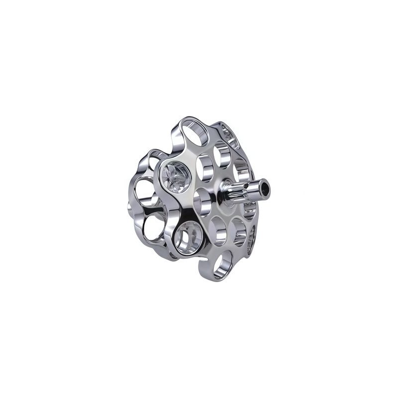 High-speed machining alloy steel aerospace CNC part with fine surface finish