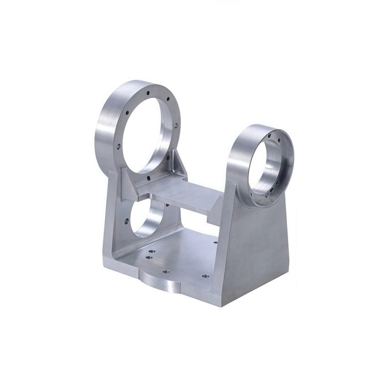 CNC machined mild steel parts for robotics and automation with chromate conversion coating