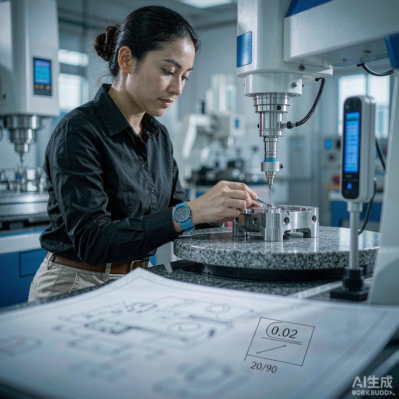 GD&T flatness and true position inspection on CNC machined parts at SOMI Custom Parts