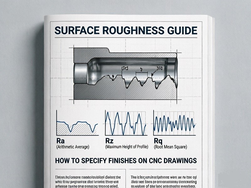 Surface Roughness Guide: Ra, Rz, and How to Specify Finishes on CNC Drawings