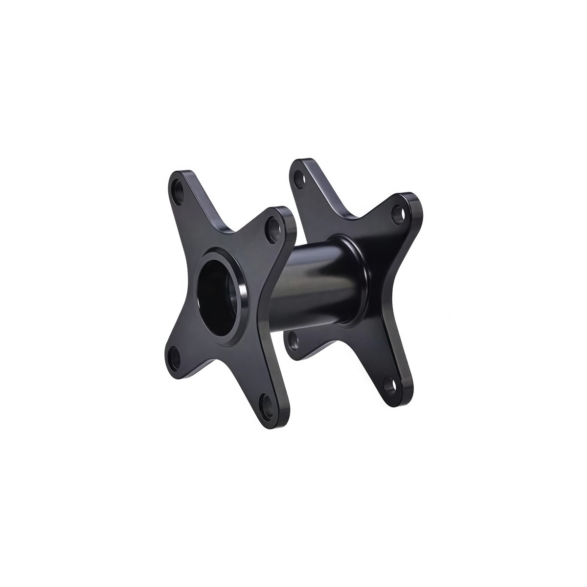 CNC machined aluminum thermal component with complex geometry