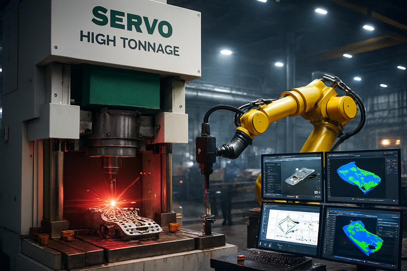 Precision Stamping with Quality Inspection