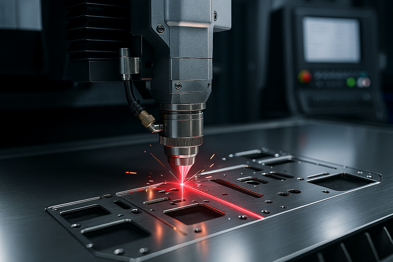 CNC laser cutting aerospace-grade aluminum