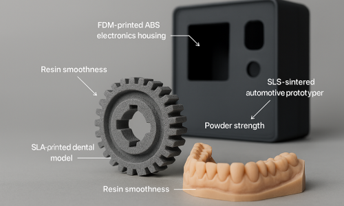 How to Choose: SLA vs. SLS vs. FDM for Your 3D Printing SLA Parts Supplier