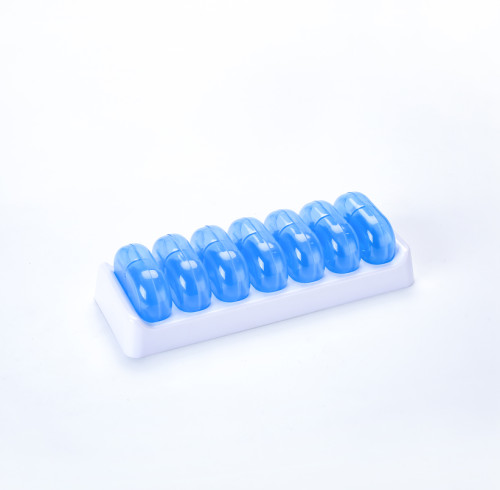 Weekly Pill Organizer 7 Day 2 Times a Day, Pill Box & 7 Daily AM PM Pill Cases with Easy Retrieving and Refilling Design, Increased Capacity for Pills/Vitamin/Fish Oil/Supplements, Support OEM,ODM