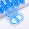 Weekly Pill Organizer 7 Day 2 Times a Day, Pill Box & 7 Daily AM PM Pill Cases with Easy Retrieving and Refilling Design, Increased Capacity for Pills/Vitamin/Fish Oil/Supplements, Support OEM,ODM