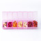 Weekly Pill Organizer with Effortless Opening Design and Frosted Material, Arthritis Friendly Pill Box, BPA-Free Pill Organizer 7 Day, Cute & Portable Pill Case for Vitamins, Supplements and Medications, Support OEM, ODM