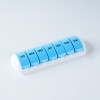 Removable Pill Organizer 7 Day, Detachable Vitamin Case Box 1 Time a Day with XL Compartment, Travel Friendly Medicine Organizer for Cod Liver Oil Supplements, Support OEM, ODM