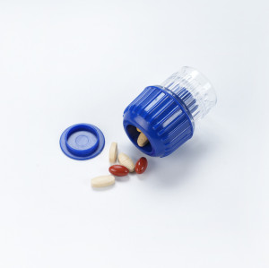 Wholesale Pill Crusher and Pill Grinder - Pill Crusher for Small or Large Pills and Vitamins to Fine Powder, Pill Pulverizer Grinder, Blue, Support OEM, ODM