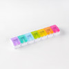 Wholesale Weekly Pill Organizer Arthritis Friendly, BPA Free Travel 7 Day Pill Box Case with Spring Open Design and Large Compartment to Hold Vitamins, Cod Liver Oil, Supplements and Medication, Support OEM,ODM