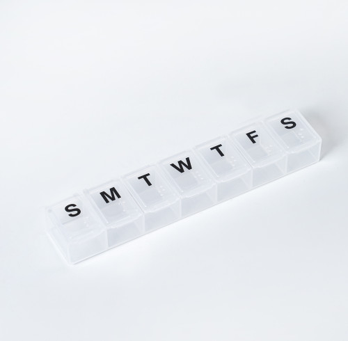 Wholesale Weekly (7-Day) Pill Case, Medicine Planner, Vitamin Organizer Box, Convenient and Easy to Use, Large Compartments, Travel Friendly, Support OEM,ODM