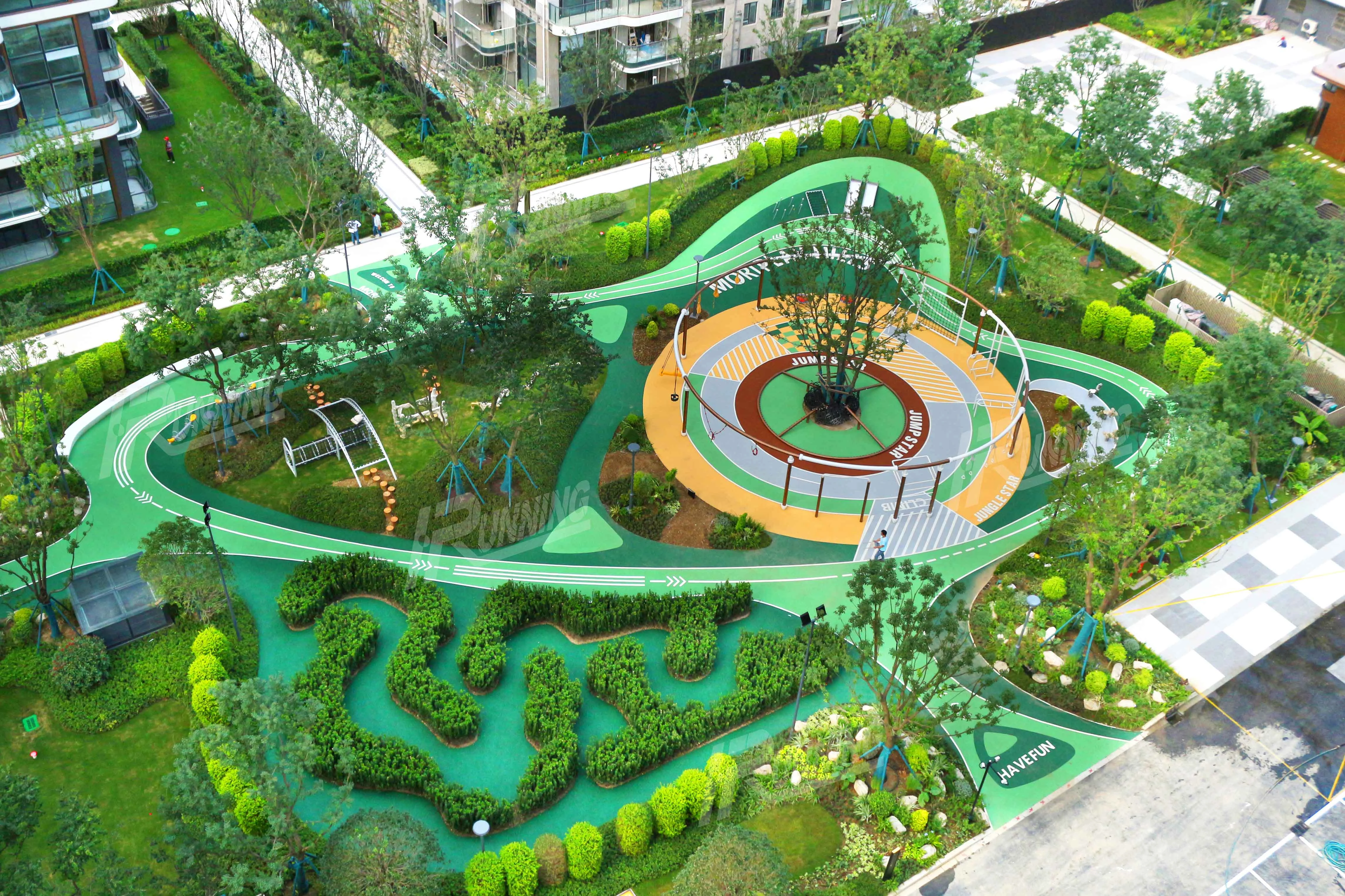 напольные покрытия из гранул epdm