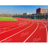 Jinhua Institute of Technology Red Plastic Running Track