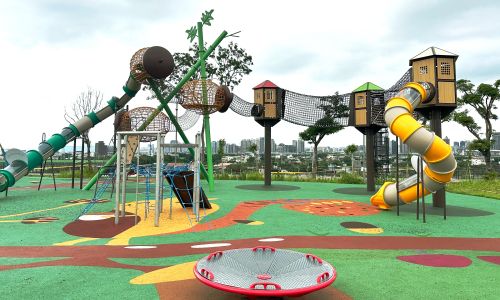 How PRO series EPDM granules to build a children's playground