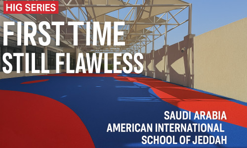 First Time, Flawless Finish – Saudi School’s EPDM Playground Done Right
