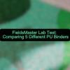 FieldsMaster PU Binder Tensile Test: Comparing 5 Models