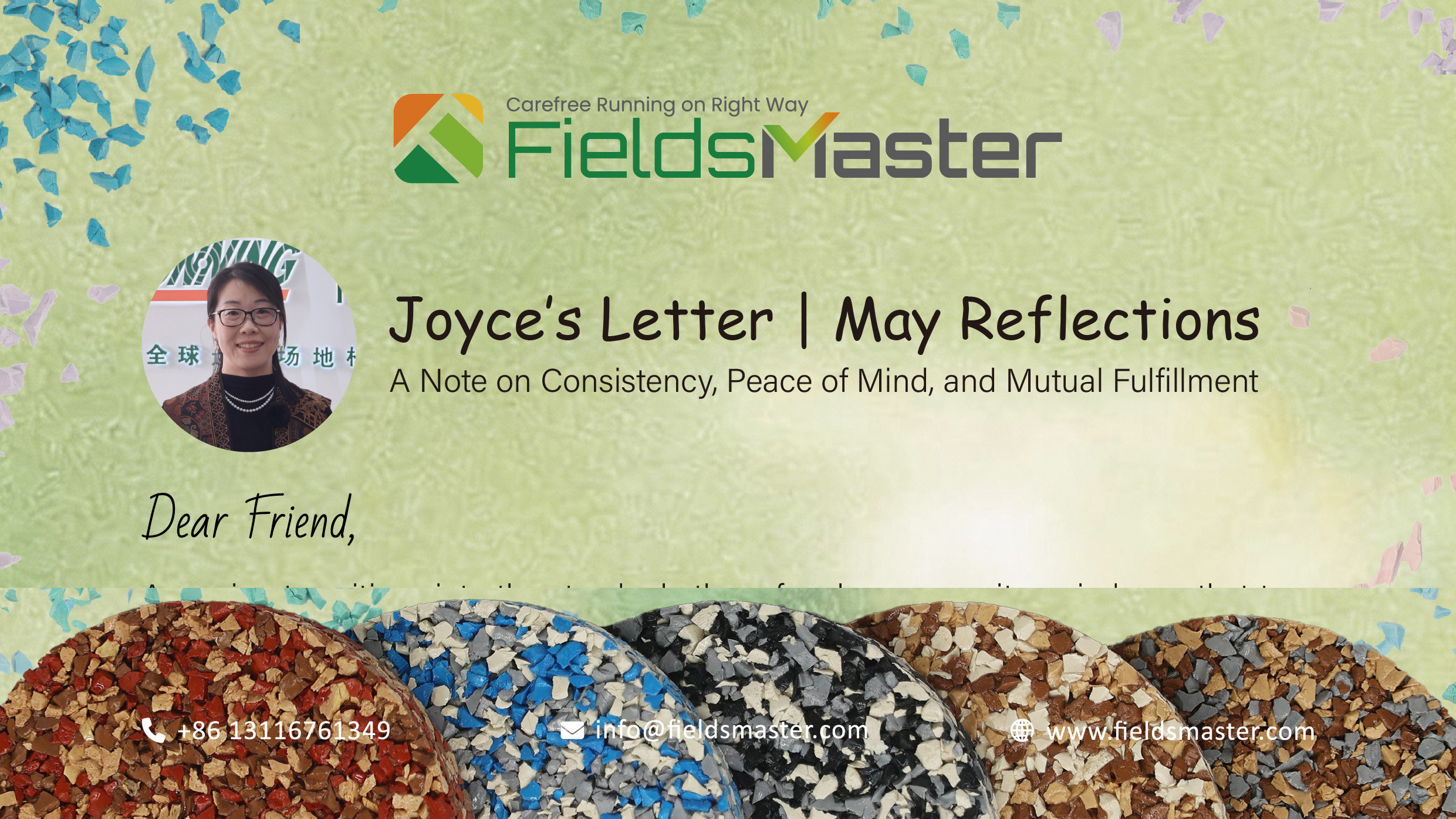 Joyce’s Letter: The Value of Pre-Blended EPDM | FieldsMaster