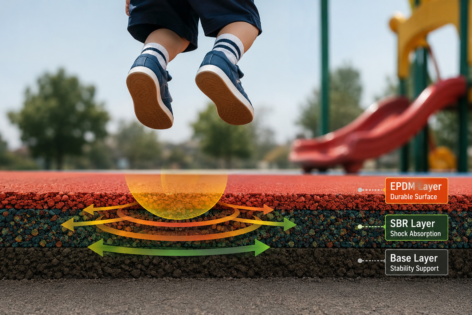 Everything You Need to Know About Colored EPDM Granules: Safety, Durability, and Certification.