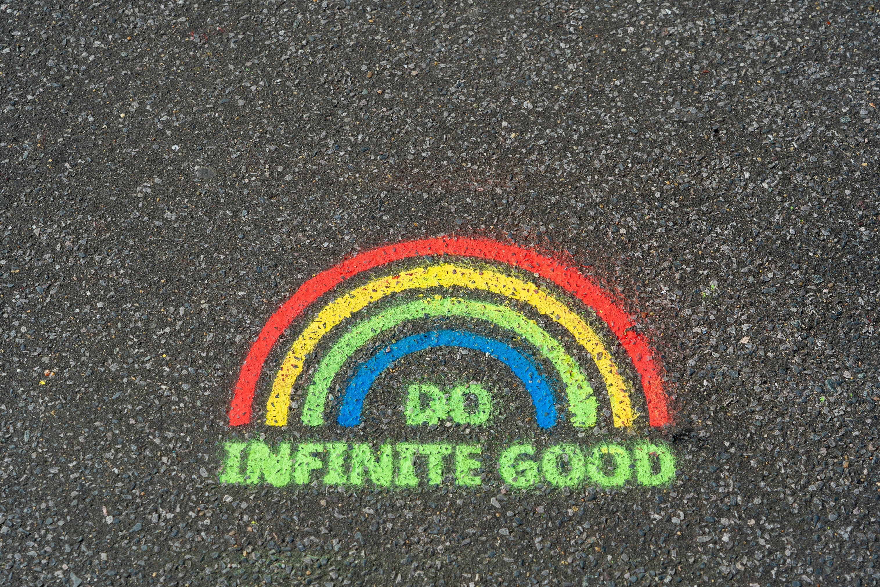 Sustainable EPDM granules for playground A vibrant playground surface made from multi-colored, sustainable EPDM granules.