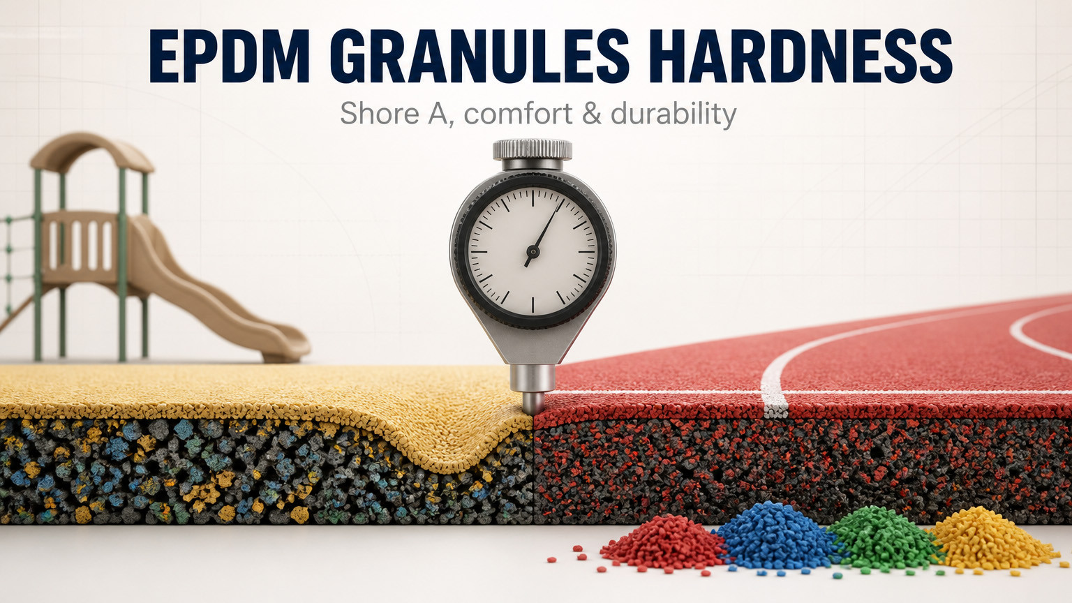 What is EPDM Rubber Granule Hardness and Why It's Crucial for Performance