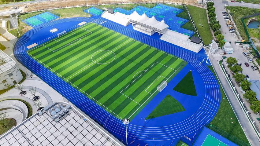 Wuxi Blue Track and Silicon PU Complex running track