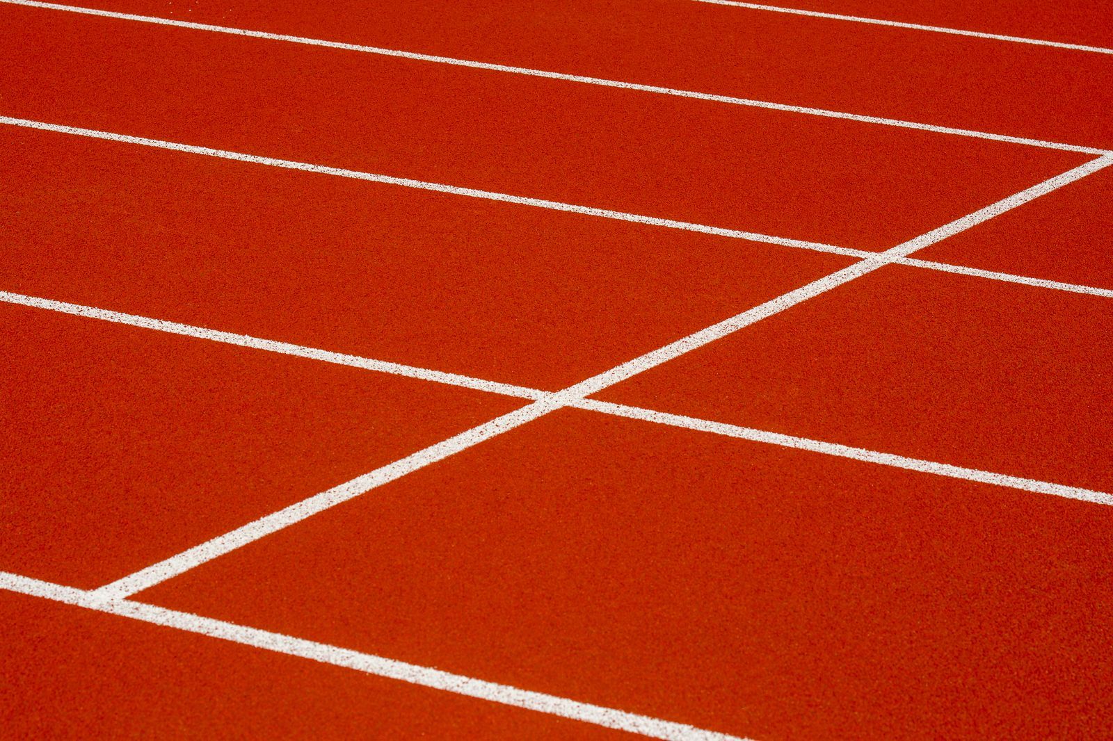 Finished EPDM running track surfacing project