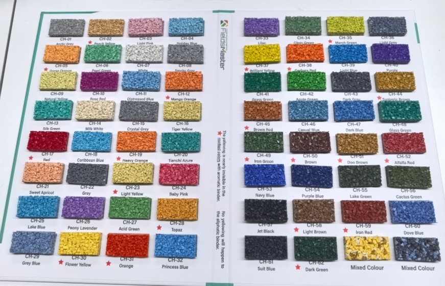 fieldsmaster chameleon sample book